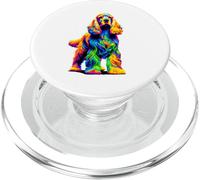 Paint Art English Cocker Spaniel Spaniels PopSockets PopGrip for MagSafe