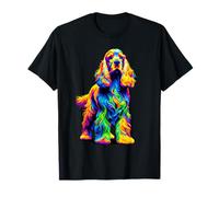 Paint Art English Cocker Spaniel Spaniels T-Shirt