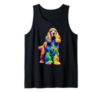 Paint Art English Cocker Spaniel Spaniels Tank Top