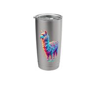 Paint Art Llama Alpaca Llamas Alpacas Stainless Steel Insulated Tumbler