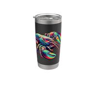 Paint Art Lobster Lobsters Stainless Steel Insulated Tumbler