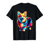 Paint Art Pembroke Welsh Corgi Corgis T-Shirt