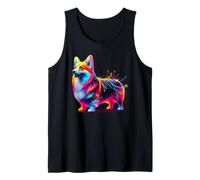 Paint Art Pembroke Welsh Corgi Corgis Tank Top