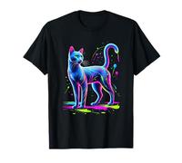 Paint Art Russian Blue Cat Russian Blues Maltese T-Shirt
