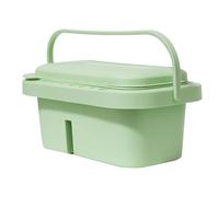 Paint Brush Basin Paint Brush Washing Bucket With Palette Box Portable Artist Washer For Watercolor Painting Cleaner Basin Washer For Acrylic Painting