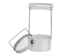 Paint Brush Cleaner, Aluminum Art Painting Tools Paint Washing Basin Pen Cleaner Jar for Office School Supplies