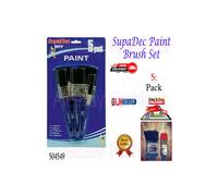 Paint Brush General Purpose Set 12mm, 25mm, 38mm, 50mm, 63mm, 5 Pack