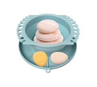 Paint Brush Washer - Multifunctional Paintbrush Cleaning Cup, Foldable - Rinsing Cup With Palette And Brush Holder | For Art Studio Painting Makeup B́rush Cleaning