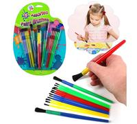 Paint Brushes Set Kids Accessories - 15PCs Paint Brushes for Acrylic Painting, Paintbrushes Nylon Hair, Face Nail Art, Miniature Detailing and Rock Painting Age 3+Years