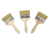 Paint Brushes Set of 3 Size: 4" (102mm)