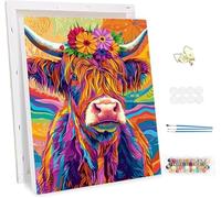 Paint by Number for Adults with Frame,Animals Painting by Numbers Kits for Children Beginners, Paint by Number Adults Kits on Canvas,Abstract Oil Painting Crafts Kit, Home Wall Decor 40x48inch -47553