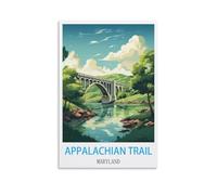 Paint by Number Kits for Adults Beginners,Appalachian Trail Maryland,Beginner, DIY Canvas Painting Gift Kits for Home Decoration 30x40cm