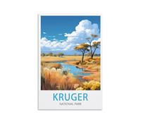 Paint by Number Kits for Adults Beginners,Kruger National Park Beginner, DIY Canvas Painting Gift Kits for Home Decoration 40x50cm