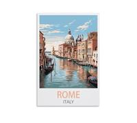 Paint by Number Kits for Adults Beginners,Rome Italy,Beginner, DIY Canvas Painting Gift Kits for Home Decoration 50x60cm