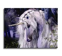 Paint by Number Kits, Shukqueen DIY Oil Painting for Adults, Kids, Beginner's, Unicorn