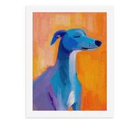 Paint by Numbers A Colorful Whippet Dog Digital Painting Kit for Adults Create Your Own Magical Scene Art Supplies Unframed 40x50CM