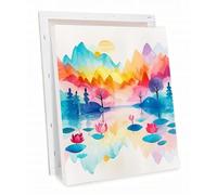 Paint by Numbers Abstract Painting By Numbers for Adults, Landscape Paint by Number Kits, Canvas Oil Painting Kit for Kids with Brushes Acrylic Pigment Drawing for Home Decor Gifts 28x40 inch h-669