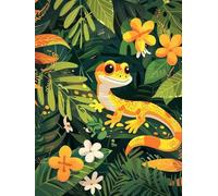 Paint by Numbers Animal Snake Painting by Numbers for Adults with Frame, Paint by Number for Children Beginners, DIY Acrylic Pigment Drawing Paintwork Arts and Crafts for Room Decor 80x110cm J8-152