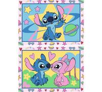 Paint by Numbers CreArt Junior - Disney Stitch & Angel