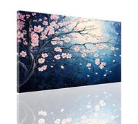 Paint by Numbers Flower Paint by Numbers for Children 6-12 Easy DIY Paint-by-Numbers Kits, Adults Beginners Kids Acrylic Oil Painting Canvas Crafts for Room Decor, Gift for Women 70x100cm Tree 2y-590