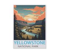 Paint by Numbers for Adult Girls,Yellowstone National Park Virgin Islands,Painting by Number for Adults DIY Digital Painting for Beginners Wall Decor Drawing Gift(40x50cm) 15.7x19.6 inches-FJ72