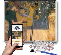 Paint by Numbers for Adult Kits Music Painting by Gustav Klimt Paint by Numbers Kit for Kids and Adults