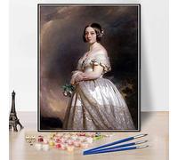 Paint by Numbers for Adult Kits Queen Victoria Painting by Franz Xaver Winterhalter DIY Oil Painting Paint by Number Kits