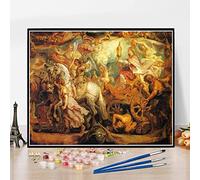 Paint by Numbers for Adult Kits The Triumph of The Church Painting by Peter Paul Rubens Paint by Number Kit On Canvas for Beginners