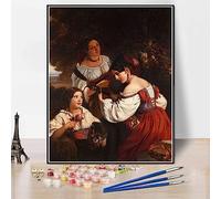 Paint by Numbers for Adult Roman Genre Scene Painting by Franz Xaver Winterhalter DIY Painting Paint by Numbers Kits On Canvas