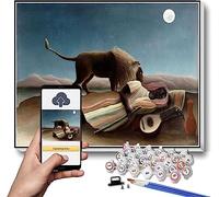 Paint by Numbers for Adult The Sleeping Gypsy Painting by Henri Rousseau Paint by Numbers Kit for Kids and Adults