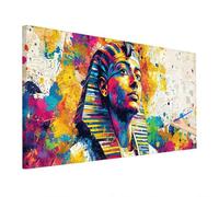 Paint by Numbers for Adults Abstract, Children Paint by Numbers Kits, Colorful Large Painting by Number Canvas 70x30cm, DIY Adult Crafts Hand Painted Oil Painting Kit for Room Decor, Home Decor E-23
