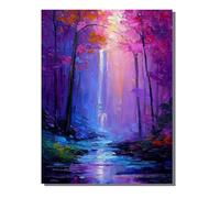 Paint by Numbers for Adults Abstract, DIY Painting Tree With Frame Paint by Numbers for Children Beginners, Oil Paintings Crafts Adults Hobbies for Women Gifts, Home Wall Decor 32 x 44 inch KSWDK890