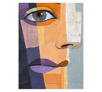 Paint by Numbers for Adults, Abstract Painting by Numbers Canvas for Children Wall Art Supplies 28 x 20 In, DIY Art Colorful Canvas Painting Adult Crafts for Room Decor, Gifts for Women LSJ-1775