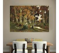 Paint by Numbers for Adults Adolf Kaufmann《A Faggot Gatherer Crossing A Forest Stream》 Adult Paint by Number Kits On Canvas