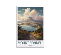 Paint by Numbers for Adults and Beginner,Mount Bonnell Texas Posters DIY Color Oil Painting Acrylic Paints,Home Wall Decor 20x30cm