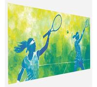 Paint by Numbers for Adults and Kids Tennis DIY Paint by Number Oil Paintings Arts and Crafts Paint by Numbers Kits Acrylic Painting Colour by Numbers for Adults Home Decor 12x24inch Athlete I-X-K
