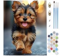Paint by Numbers for Adults Animal, Dog Painting by Number Kits, DIY Canvas Oil Painting Kit Hobbies for Adults Women with 3 Brushes and Acrylic for Halloween Decorations 40x60 Inch /100x150cm D1-1096