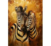Paint by Numbers for Adults Animal, Horse Paint by Numbers Kits, DIY Color Oil Painting Adult Crafts, Painting Kits with Brushes and Acrylic, for Home Wall Decor, Gifts for Women, 24x36in 4-5001