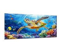 Paint by Numbers for Adults Animal Large Paint by Number Kits on Canvas, Hobbies for Adults Women, Easy DIY Acrylic Oil Painting Kit, Art Gifts for Home Wall Decor, 28x56 Inch, Without Frame w0-101