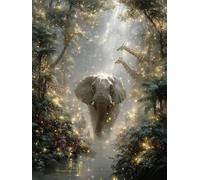 Paint by Numbers for Adults Animal Paint by Numbers for Children Plant, DIY Colorful Canvas Oil Painting Kits Hobbies for Adults Women Paintings Arts for Home Wall Decor with Frame 40x50cm P-M796