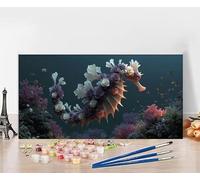 Paint by Numbers for Adults Animal Paint by Numbers Kits Flower, DIY Hobbies for Adults Women Painting Kits, Colorful Canvas Oil Painting Arts for Home Wall Decor Crafts Without Frame 80x160cm S-3519