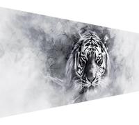 Paint by Numbers for Adults Animal Paint by Numbers Tiger Oil Painting Color Canvas Kits with 3 Brushes and Acrylic Pigment Drawing Craft Art Kits, Gift for Women, Home Wall Decor 80x160cm q2-50