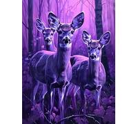 Paint by Numbers for Adults Animal, Tree Paint by Numbers Kits, DIY Color Oil Painting Adult Crafts, Painting Kits with Brushes and Acrylic, for Home Wall Decor, Gifts for Women, 20x28in 8-1001
