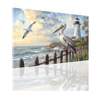 Paint by Numbers for Adults Animals Painting by Numbers, DIY Hobbies for Adults Women Paint by Number Lighthouse Canvas Oil Painting Kits with Brushes and Acrylic for Christmas Decor 30x40cm 2y-685