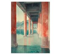 Paint by Numbers for Adults, Architecture Painting by Numbers for Children Landscape 40 x 54In, DIY Hobbies for Adults Women, Painting on Canvas Using Acrylic Paint and Brushes, Wall Art Set LSJ-4277