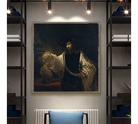 Paint by Numbers for Adults Aristotle with A Bust of Homer by Rembrandt Adult Paint by Number Kits On Canvas