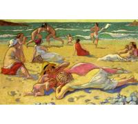 Paint by Numbers for Adults Beginner Games in The Sand DIY Oil Painting Digital Kits on Canvas Decoration