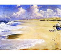 Paint by Numbers for Adults Beginner Landscape in the Beach DIY Oil Painting Digital Kits on Canvas Decoration