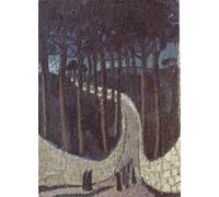 Paint by Numbers for Adults Beginner Road with Trees DIY Oil Painting Kits Drawing On Canvas Art Decor Gifts