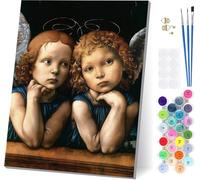 Paint by Numbers for Adults Beginners Angel, Paint by Numbers Wing, Easy Diy Oil Painting Kits on Canvas with Brushes and Acrylic, Hobbies for Adults Women, Home Wall Decor Gifts 36x48 in Z-7406